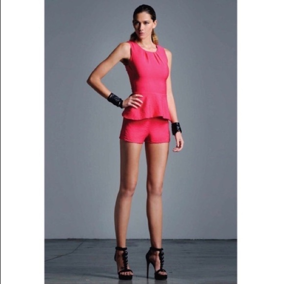 Alexis Luiz Romper with Peplum - Picture 2 of 15